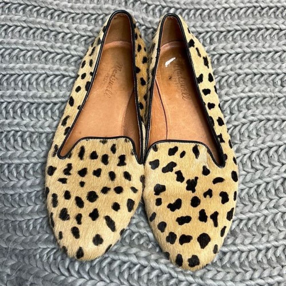 Madewell Teddy Loafers‎ Calf Hair 7.5